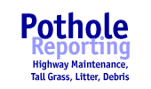 DOT Pothole Report