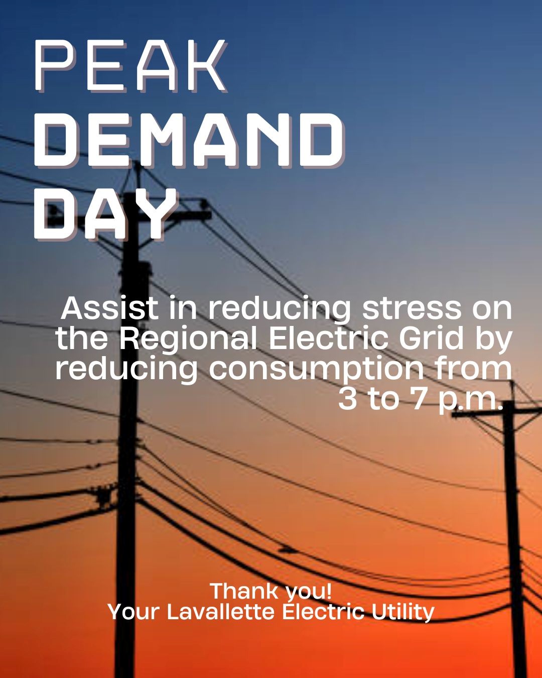 Peak Electric Day